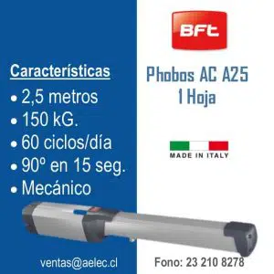 BFT Phobos AC A25 1H