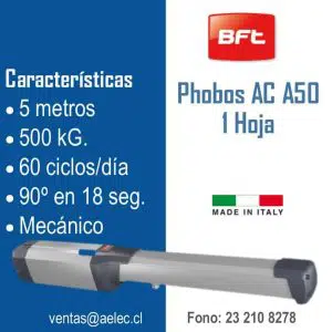 BFT Phobos AC A50 1H