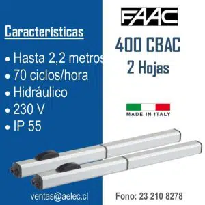 FAAC 400 CBAC 2H
