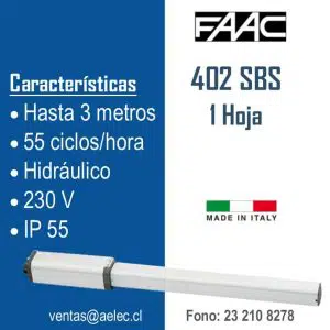 FAAC 402 SBS 1H