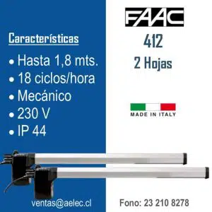 FAAC 412 2H