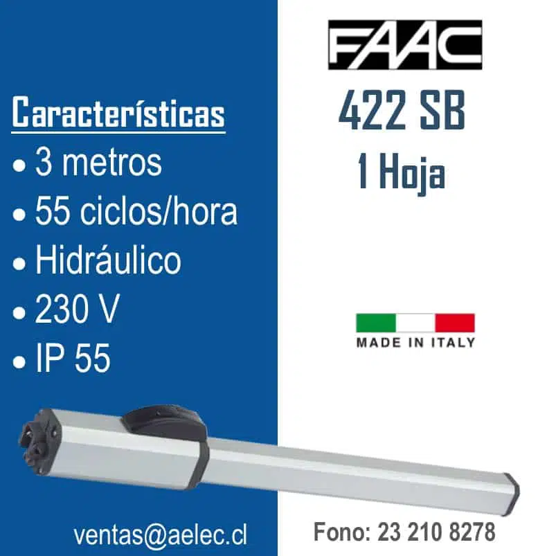 FAAC 422 SB 1H