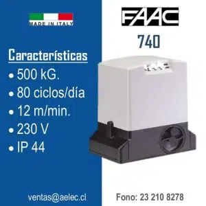 FAAC 740 500 KG.