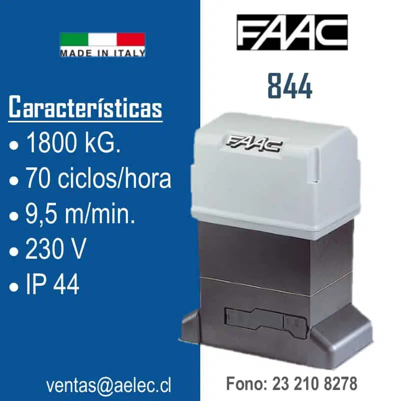 FAAC 844 1800 kG