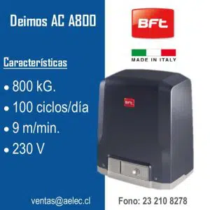 BFT Deimos AC A800 KG