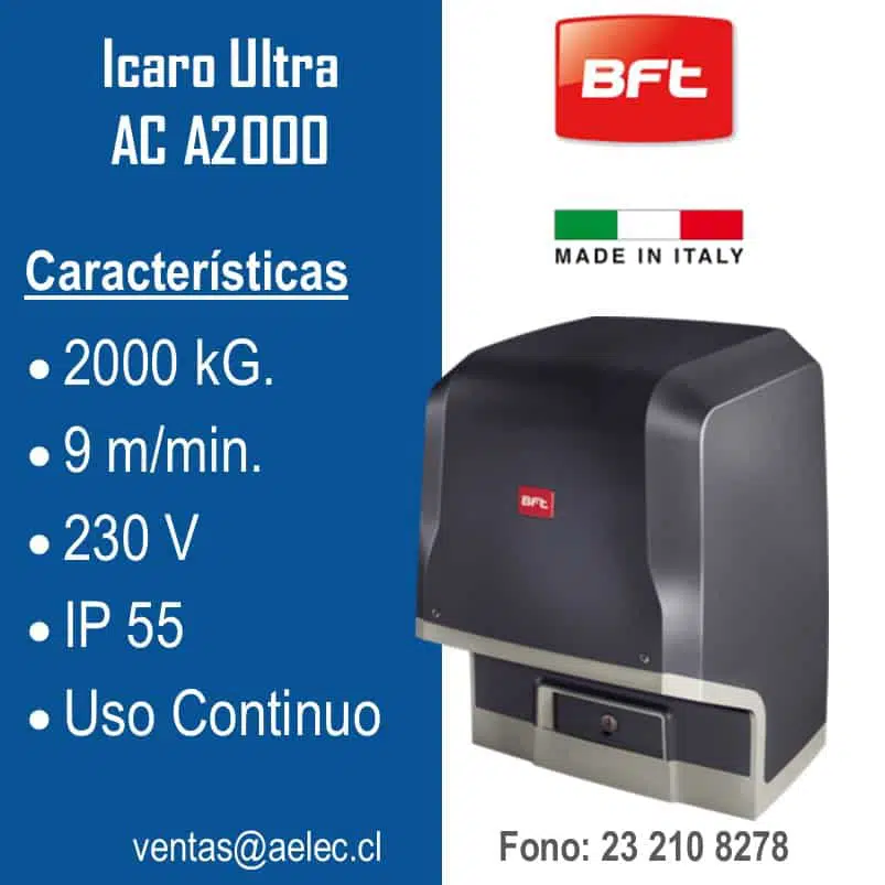 BFT Icaro Ultra AC A2000
