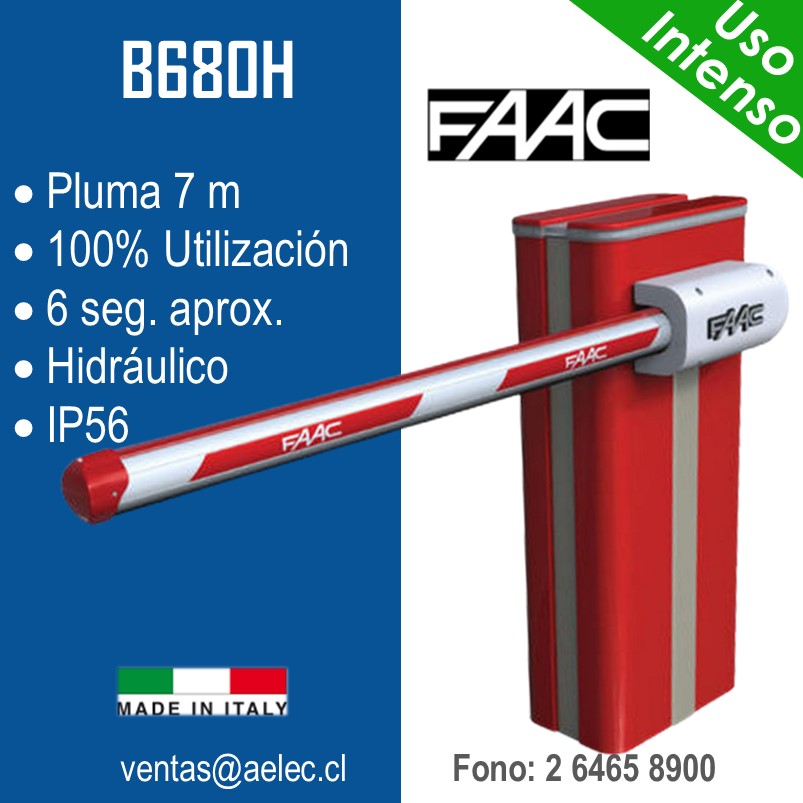 FAAC B680H 7,3 m.