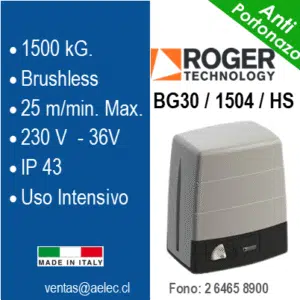 ROGER TECH BG30/1504/HS