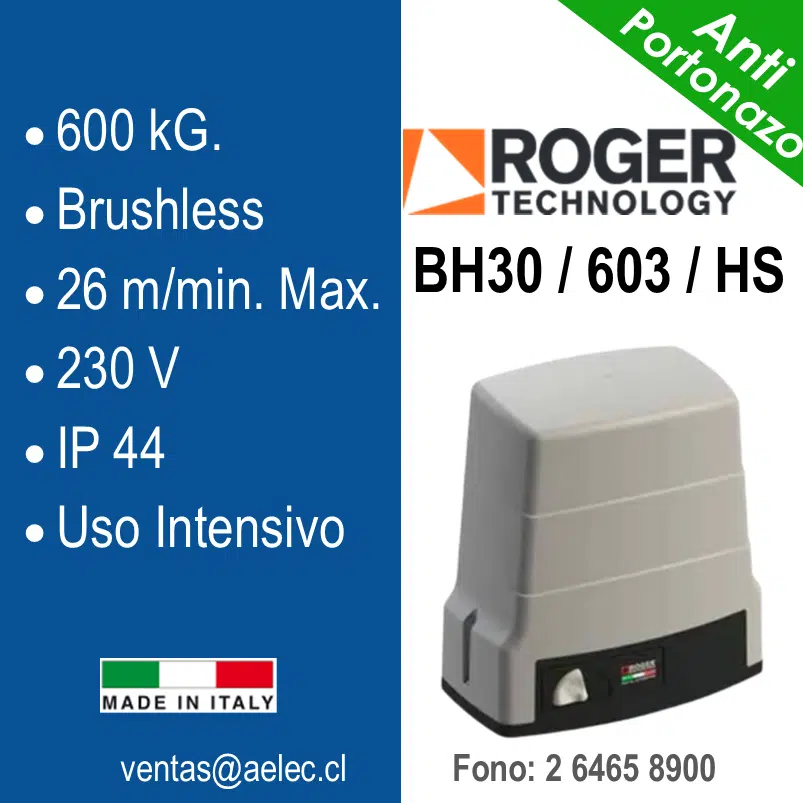 ROGER TECHNOLOGY BH30-603-HS