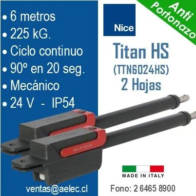 NICE Titan TTN6024HS 2H